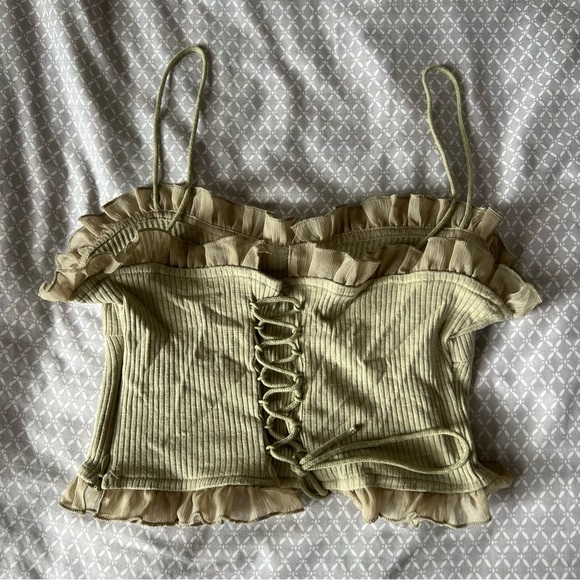 Yesstyle matcha green crop top - Picture 3 of 5